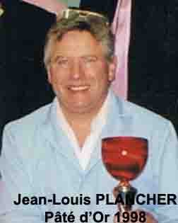 Jean-Louis PLANCHER Pâté d'Or 1998
